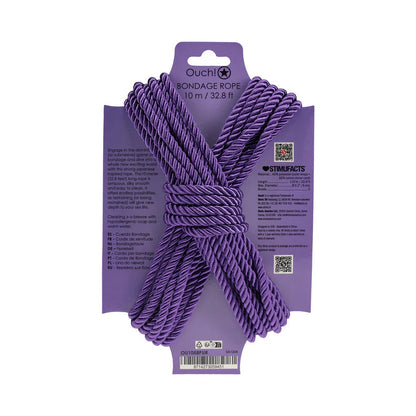 Ouch! Bondage Rope 10 m Nylon Purple OUCH!