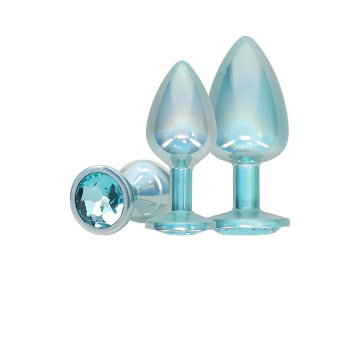 Ouch! International Venice Collection Metal Anal Plug Set OUCH!
