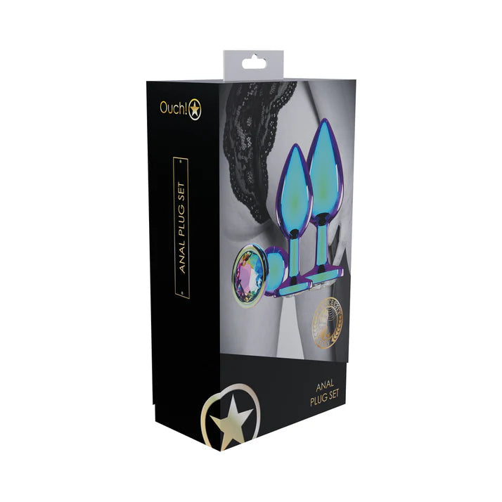 Venice Collection Metal Anal Plug Set SP BOUTIQUE Venice Collection Metal Anal Plug Set SP BOUTIQUE