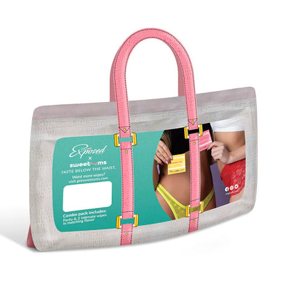 Magic Silk Sweetums Crotchless Panty Mint EXPOSED