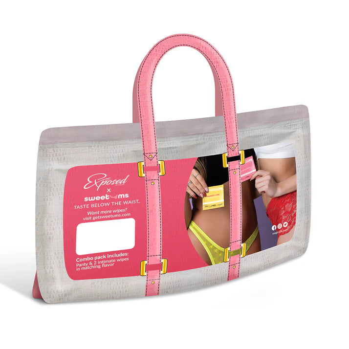 Magic Silk Sweetums Lace Boy Short Cherry EXPOSED