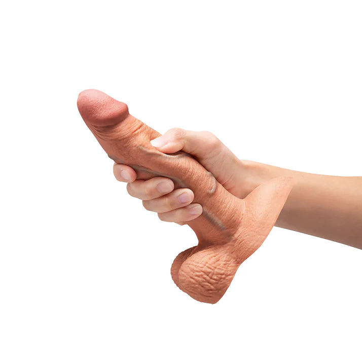 b-Vibe Slipskin Realistic Silicone Dildo 7 in B-VIBE