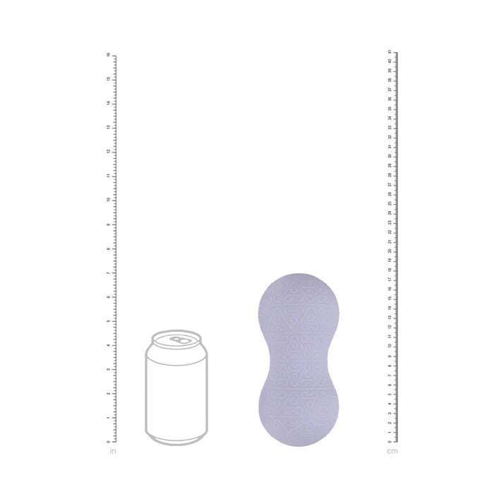 LoveLine ComfortPulse Duo – Silicone Massager in Lavender SHOTS
