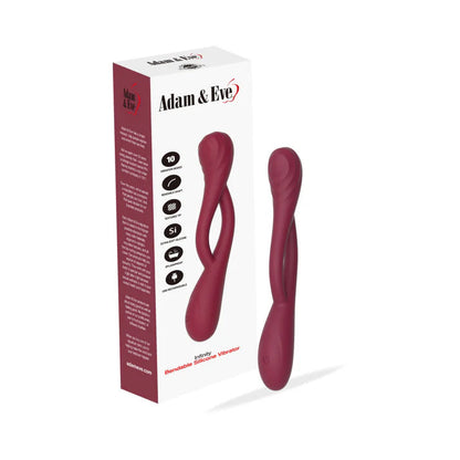 Adam &amp; Eve Infinity Bendable Silicone Vibrator ADAM &amp; EVE