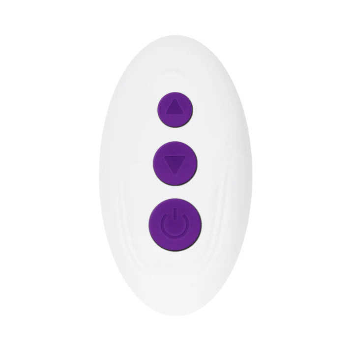 Evolved The Rider Rechargeable Double Vibrator Silicone Purple EVOLVED