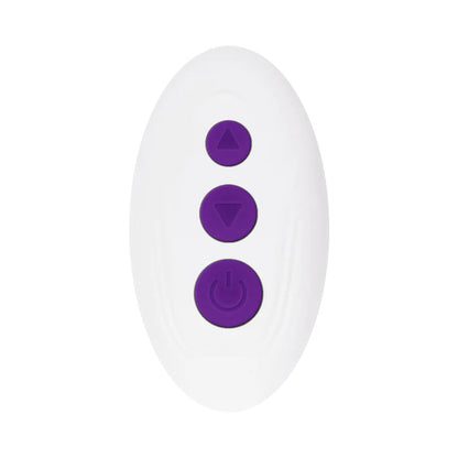 Evolved The Rider Rechargeable Double Vibrator Silicone Purple EVOLVED