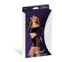 Magic Silk Seamless Crop Top & Short Set Purple O/S EXPOSED