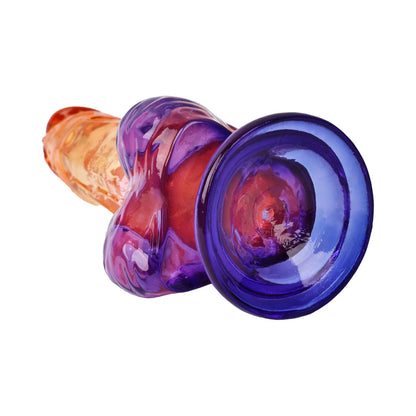 Adam &amp; Eve Seaside Dreams Realistic Dildo 9.5 in with lube bottle, emphasizing the importance of lubrication for enhanced enjoyment.