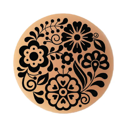 Pastease Halos Reusable Sticky Adhesive Silicone Nipple Cover Floral Nude Large D+ Cup PASTIES