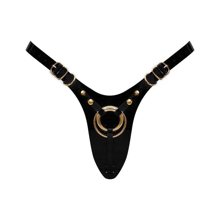 Strap-On-Me Leatherette Harness Fabulous One Size LOVELY PLANET USA