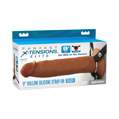 Fantasy X-Tensions Elite Silicone Hollow Strap-On Dual Density 9in