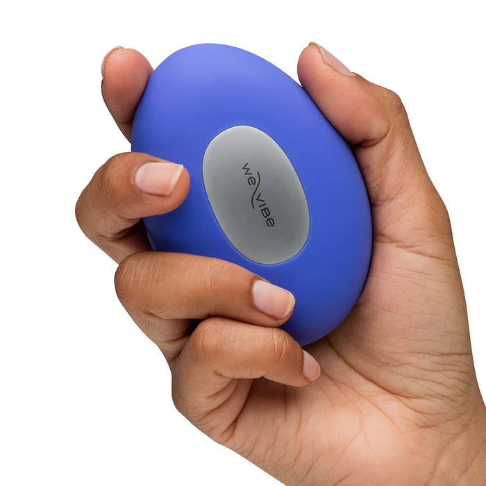 Waterproof feature of We-Vibe Temp Lavender Blue temperature control vibrator, ideal for bath or shower play.