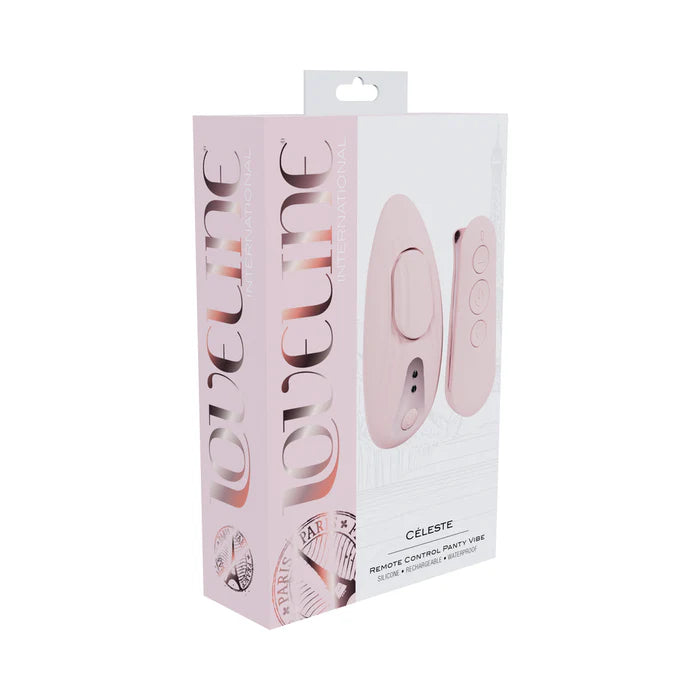 Loveline Celeste Rechargeable Silicone Remote Control Panty Vibrator