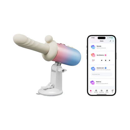 Lovense Spinel App-Controlled Portable Thrusting, Vibrating &amp; Heating Dildo