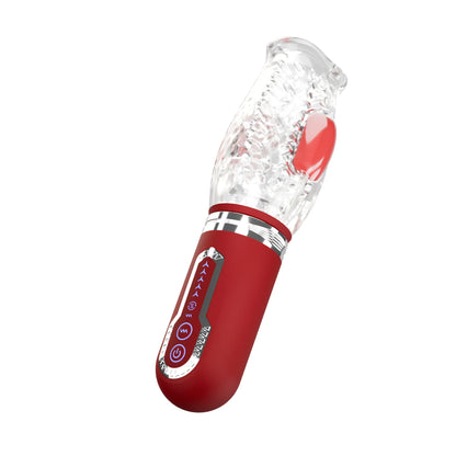 Adam &amp; Eve Pleasure Pro 3000 Rotating &amp; Thrusting Vibro Stroker