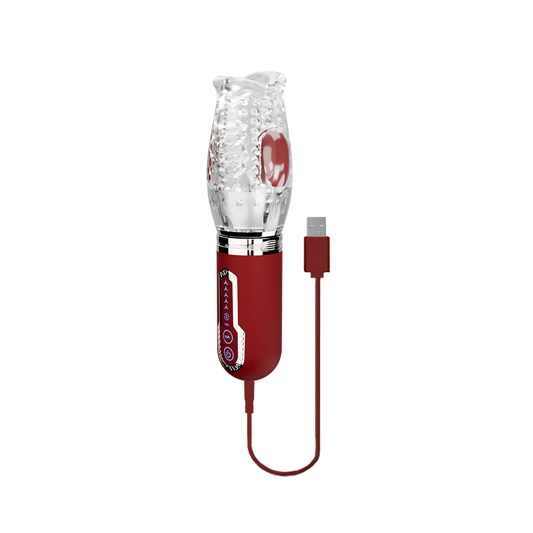 Adam &amp; Eve Pleasure Pro 3000 Rotating &amp; Thrusting Vibro Stroker