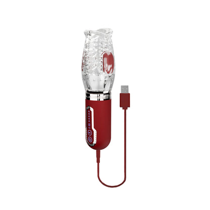 Adam &amp; Eve Pleasure Pro 3000 Rotating &amp; Thrusting Vibro Stroker