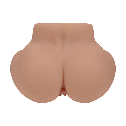 Xkin Bodyforms Lux Arden Dual Entry Vibrating Masturbator Tan