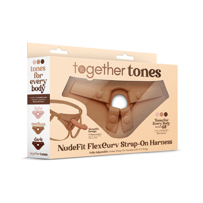 Together Tones NudeFit FlexCurv Strap-On Harness