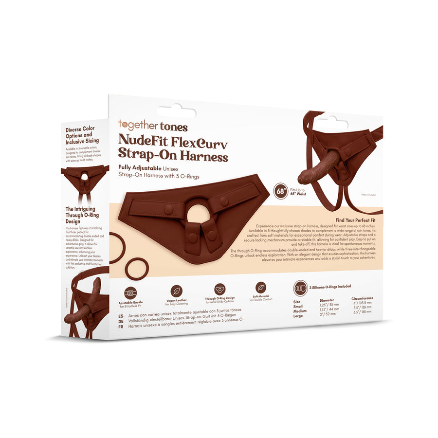 Together Tones NudeFit FlexCurv Strap-On Harness