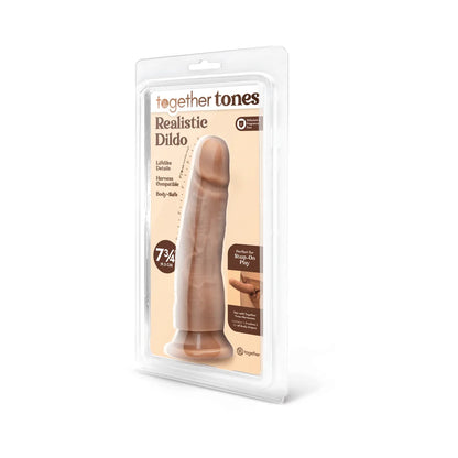 Together Tones 7.75 in. Realistic Dildo