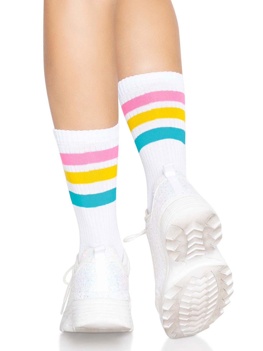 Pride Crew Socks - One Size - Pansexual - SP BOUTIQUE