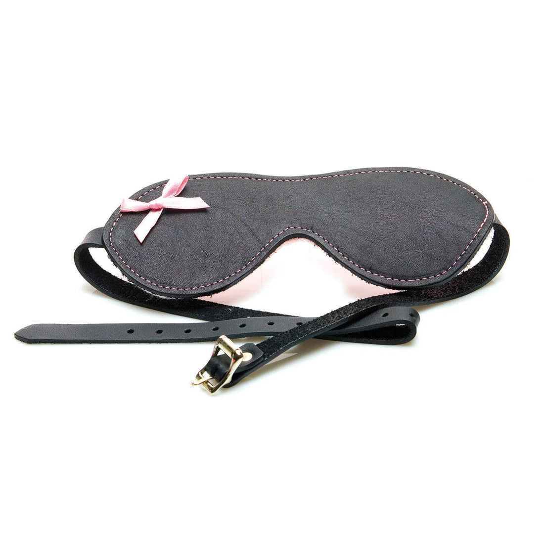 Sex Kitten Leather Buckle Blindfold PHS INTERNATIONAL