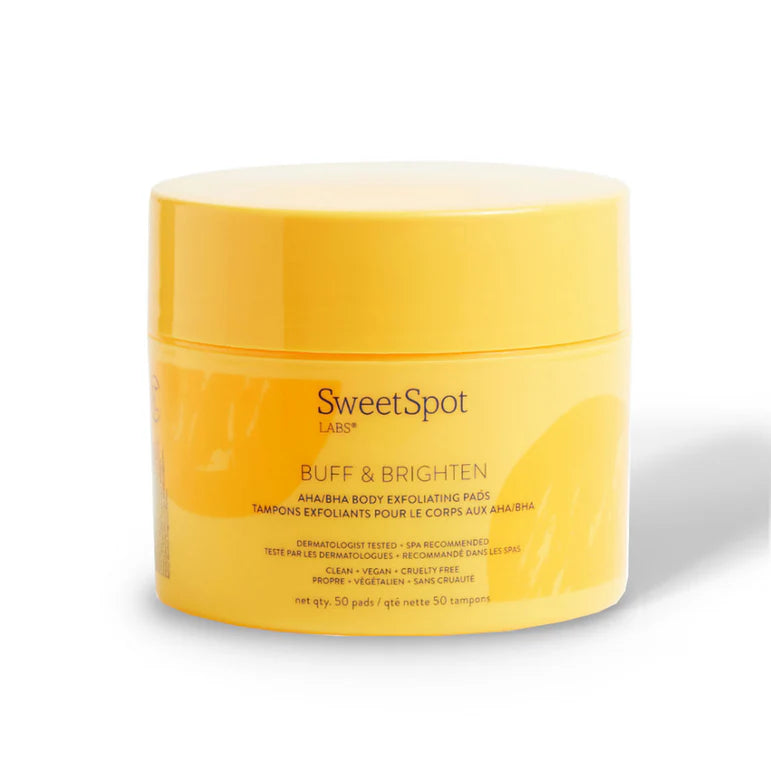 SweetSpot Labs Buff &amp; Brighten Body Exfoliating Pads Sweet Spot Labs