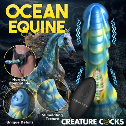 Sea Stallion – Vibrating Silicone Dildo with Remote CREATURE COCKS