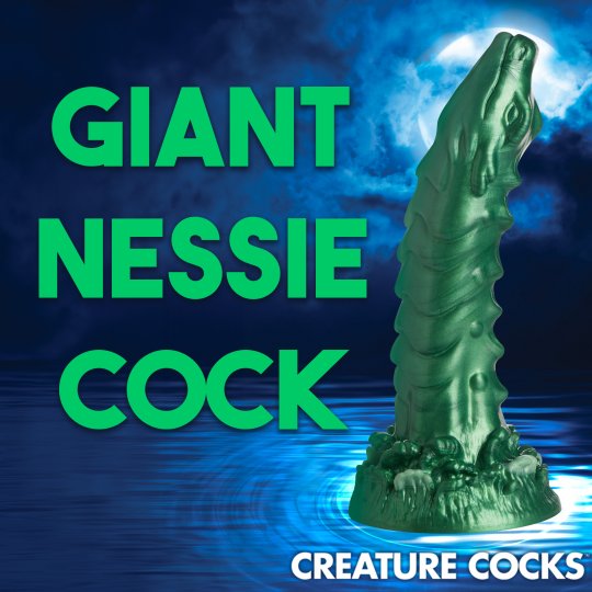 Cockness Monster Lake Creature Silicone Dildo CREATURE COCKS