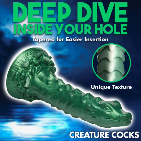 Cockness Monster Lake Creature Silicone Dildo CREATURE COCKS