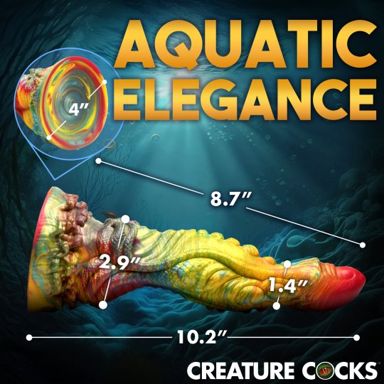 Majestic Merman Silicone Dildo CREATURE COCKS