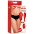 Double Love Connection Silicone Panty Vibe With Remote Control FRISKY