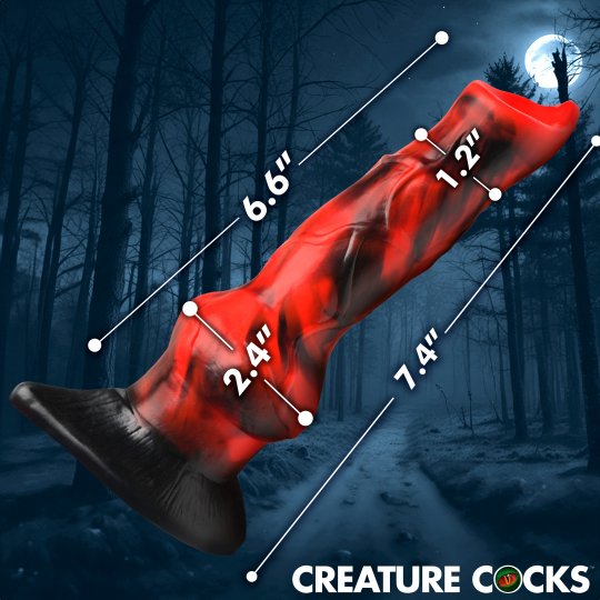 Creature Cocks Vibra Beast Vibrating Silicone Dildo CREATURE COCKS