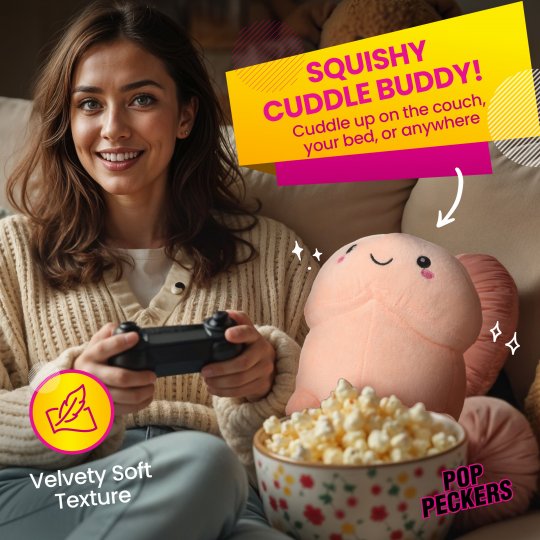 Chibi Happy Peckers Pillow POP PECKERS