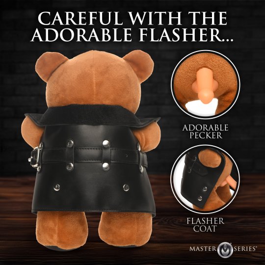 The Flasher Exhibitionist Teddy Bear XR BRANDS