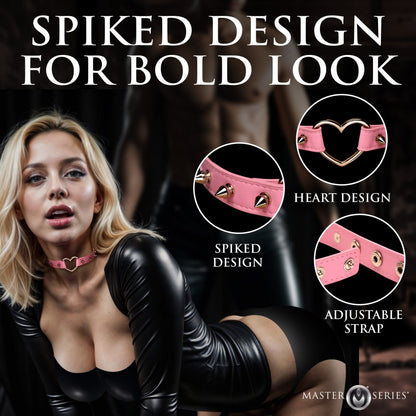 Spiked Heart Choker MASTER SERIES
