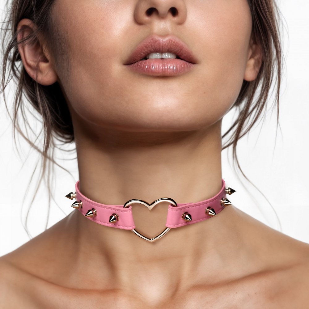 Spiked Heart Choker MASTER SERIES