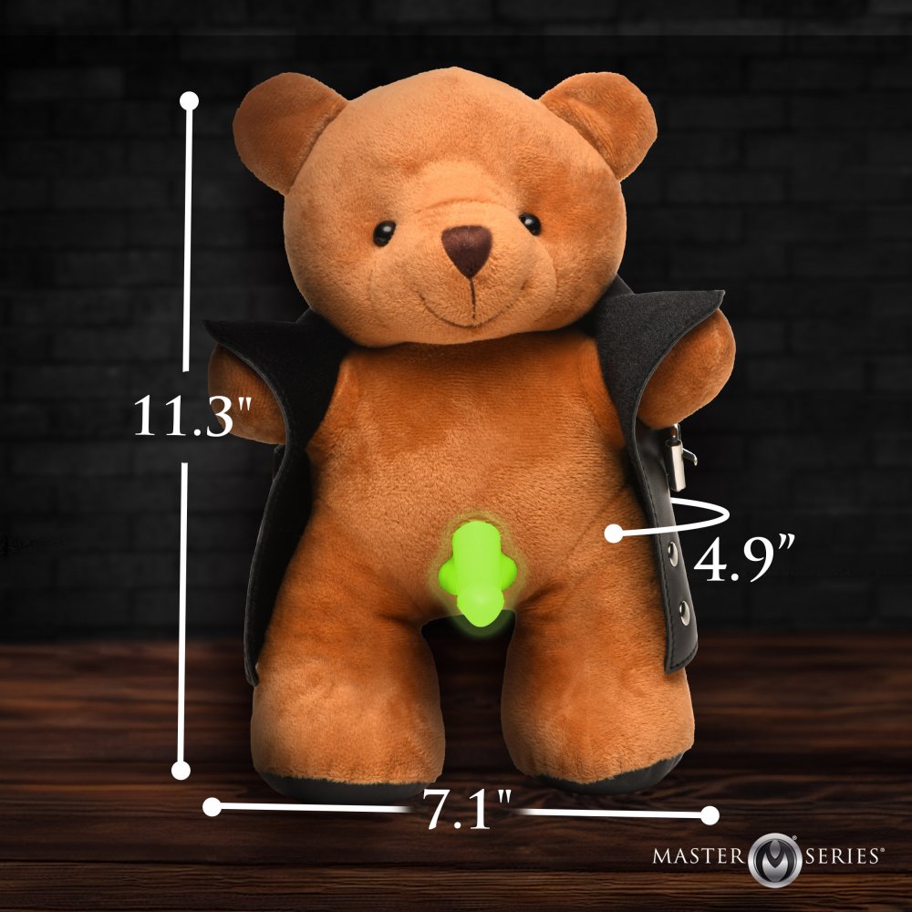 The Flasher Glow-in-the-Dark Exhibitionist Teddy Bear XR BRAND