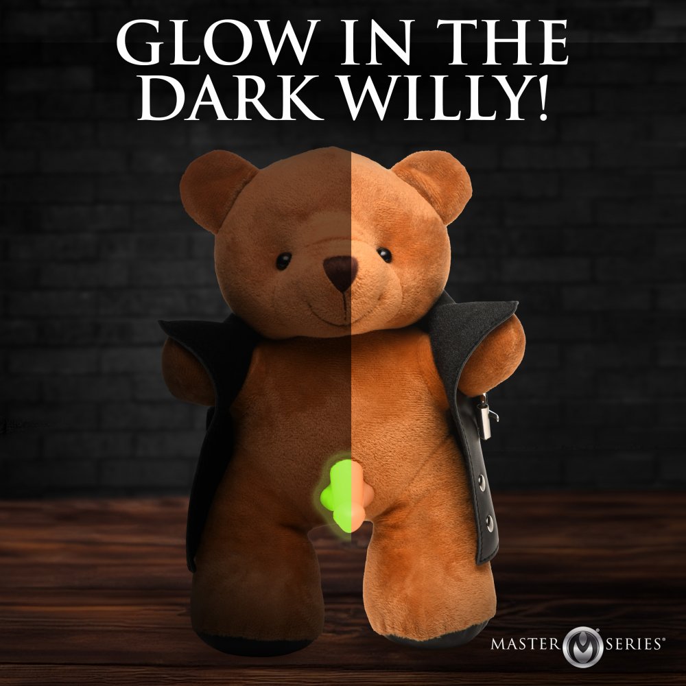 The Flasher Glow-in-the-Dark Exhibitionist Teddy Bear XR BRAND