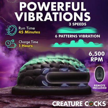 Dragon Vibrating Silicone Grinder CREATURE COCKS