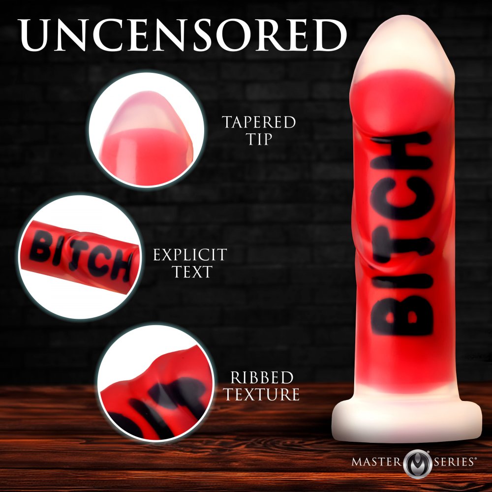 Bitch Silicone Dildo MASTER SERIES