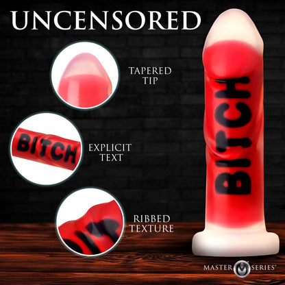 Bitch Silicone Dildo MASTER SERIES