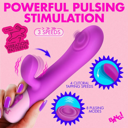 Clit Tapping Vibrating Rabbit