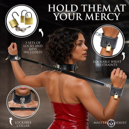 Dominion Bar Spreader Bar with Collar &amp; Restraints