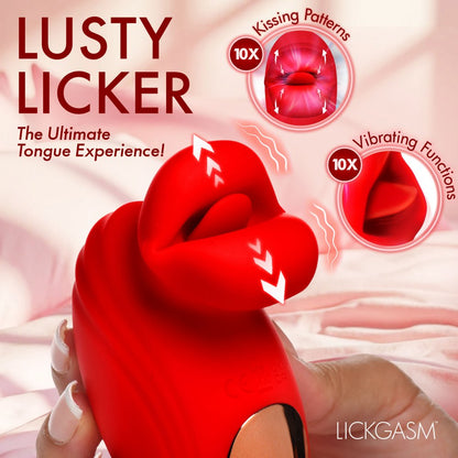 Mini Kisses Kissing &amp; Vibrating Clitoral Stimulator