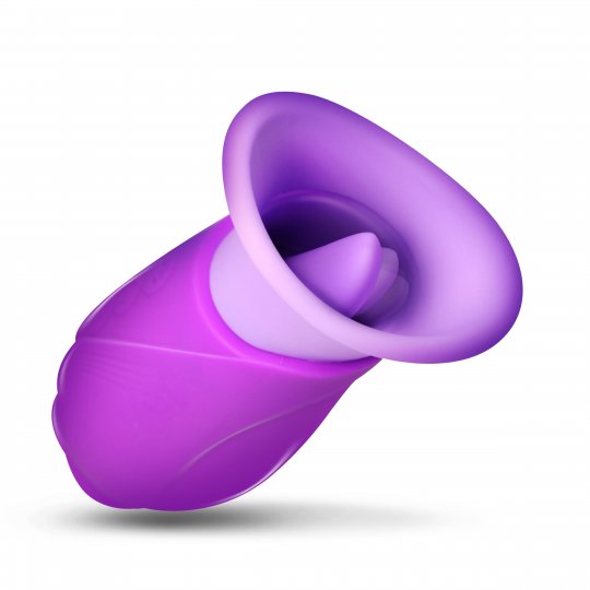 Licking Violet™ Licking &amp; Sucking Vibrator – Dual Stimulation Tongue Toy