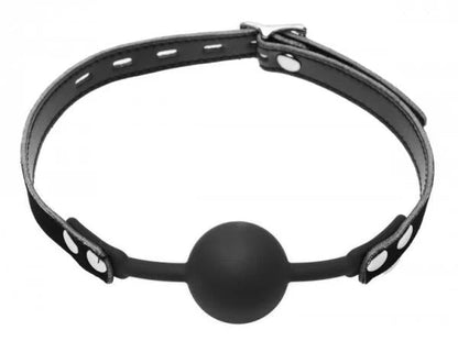 Premium Hush Silicone Comfort Ball Gag MASTER SERIES