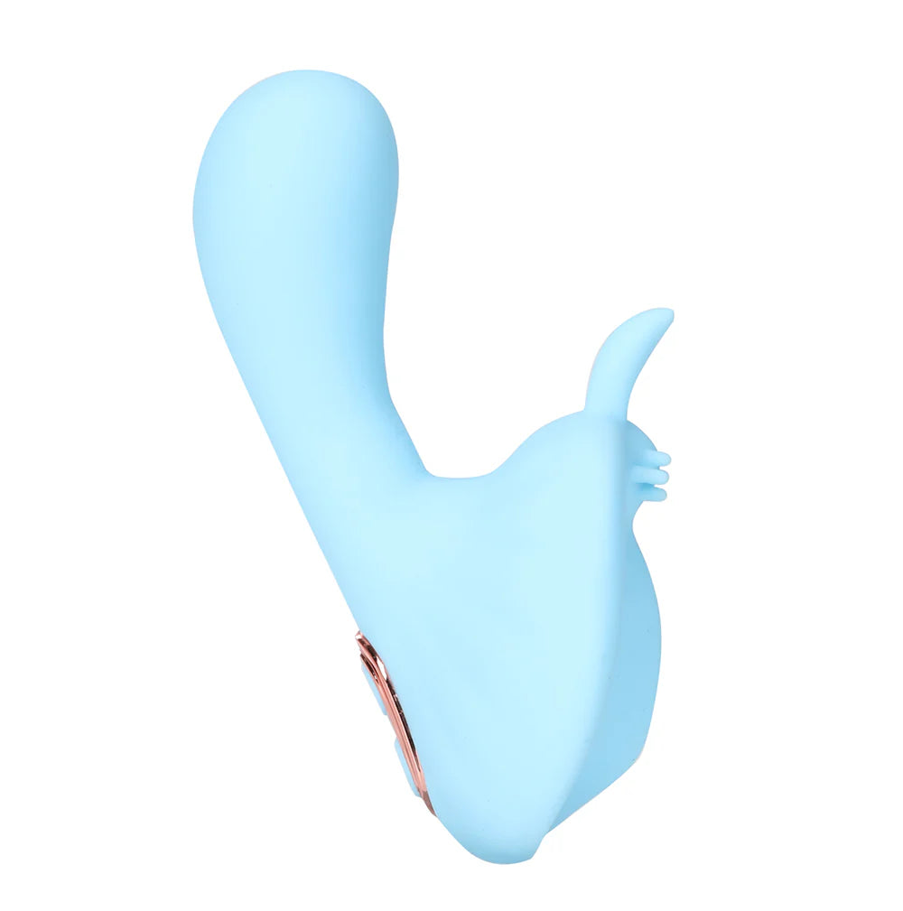 AVERI 10-Function Rechargeable Dual Vibration Liquid Silicone Vibrator MAIA TOYS