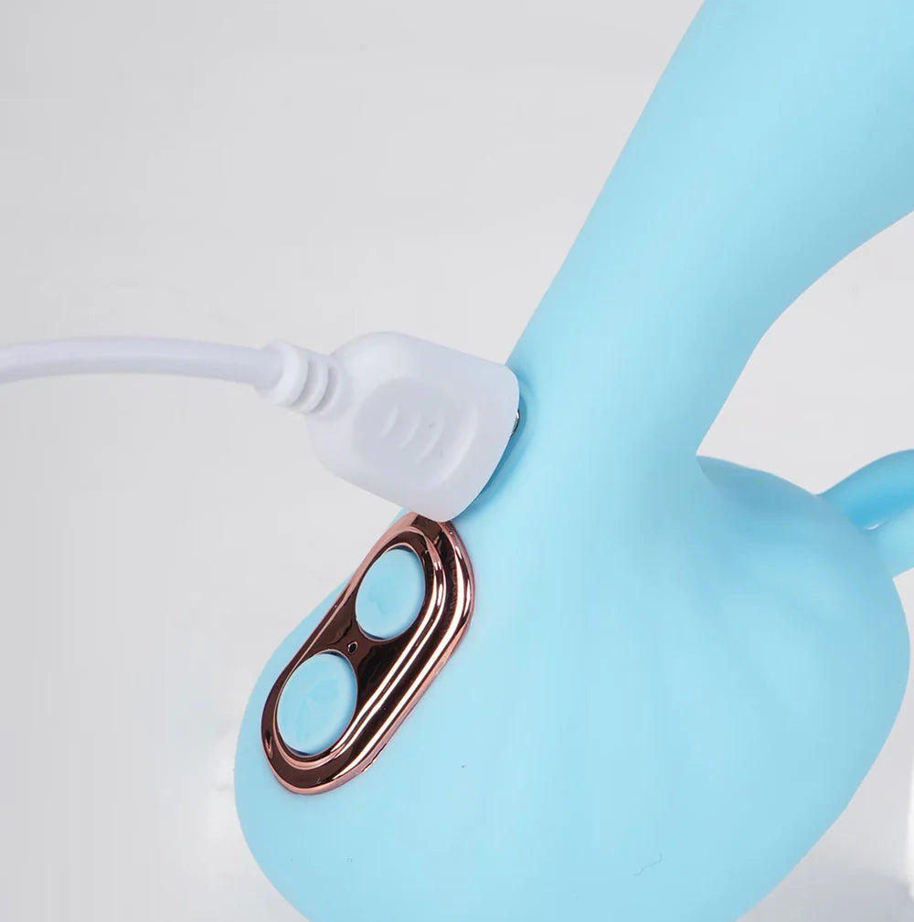 AVERI 10-Function Rechargeable Dual Vibration Liquid Silicone Vibrator MAIA TOYS